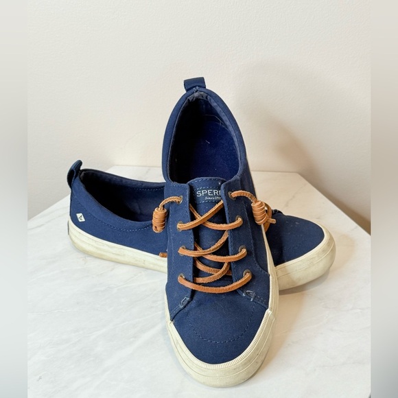 Sperry Shoes - 🔥Sperry Navy Blue Canvas Sneakers🔥